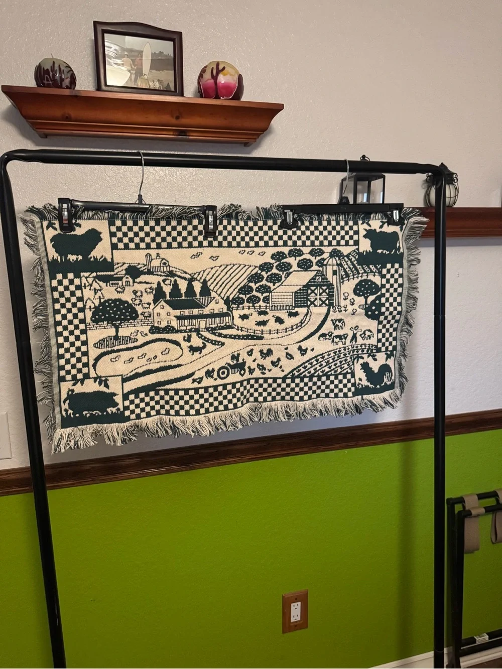 Vintage Home & Garden Party Table Runner/Wall Decor